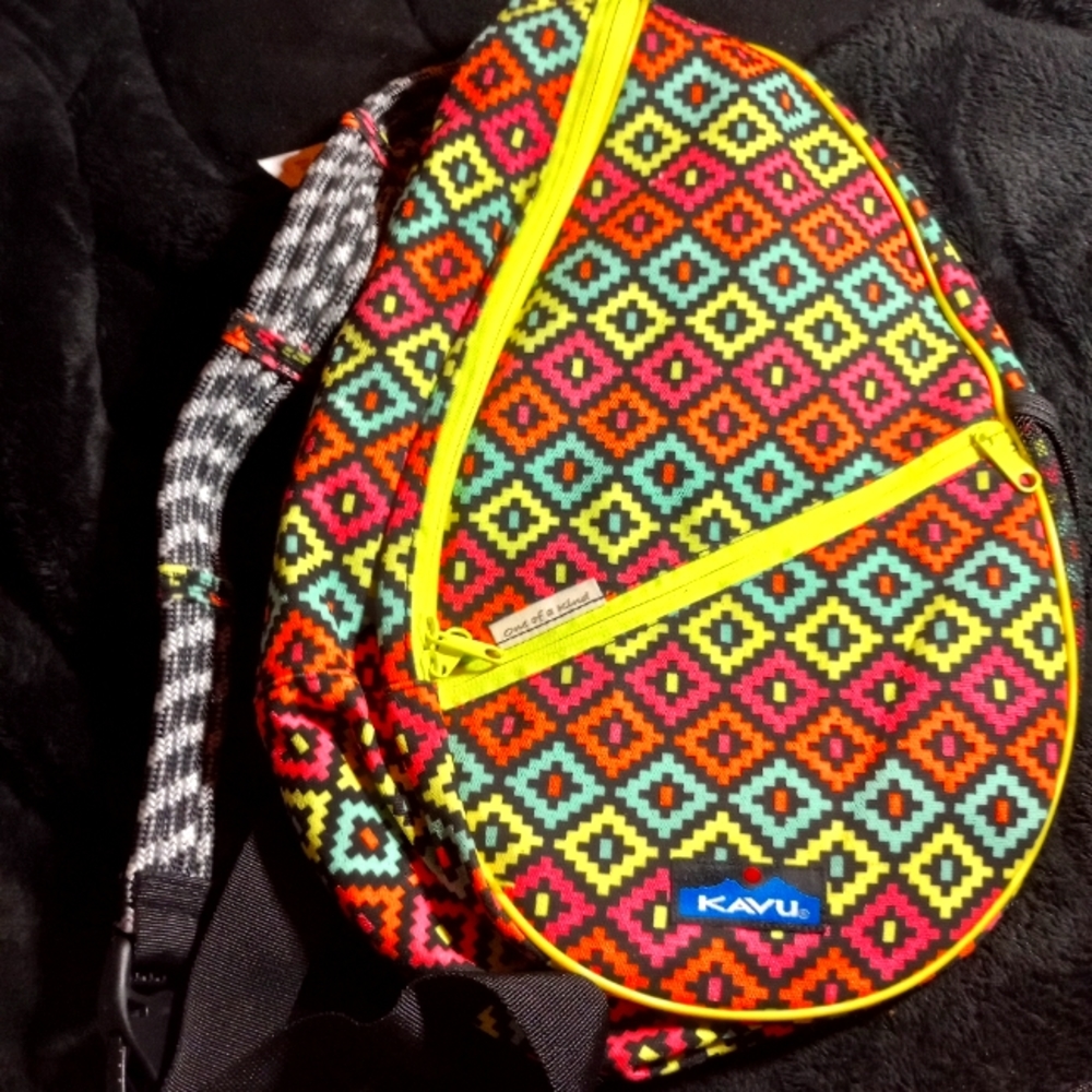 Kavu Rope Bag in Neon NWT